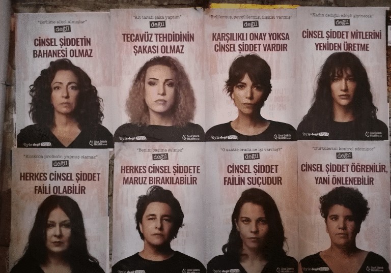 Ünlü oyuncular cinsel şiddete karşı bir araya geldi! Ünlü oyuncular cinsel şiddete karşı bir araya geldi!