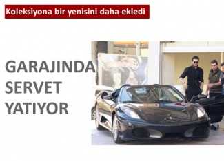 Ünlü oyuncunun garajında servet yatıyor!