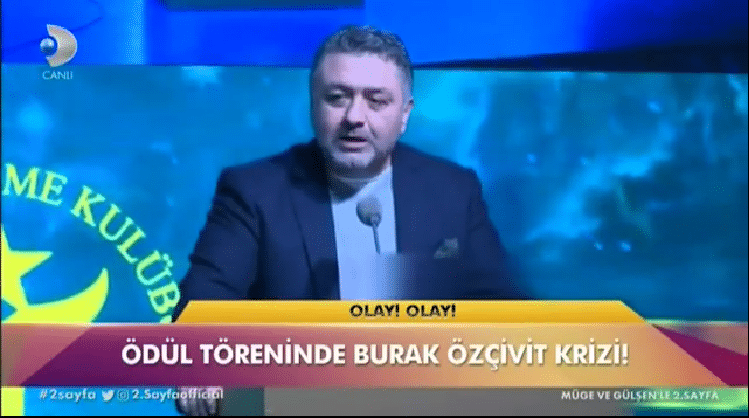 Ünlü yapımcı Mustafa Uslu oyuncu Burak Özçivit'e gönderme yaptı!