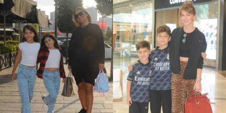 Ünlülerden anne-çocuk günü!
