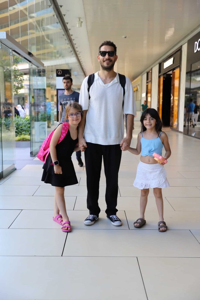 Uraz Kaygılaroğlu'nun baba - kız günü!