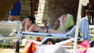 Vasfiye Teyze'nin tatil halleri!