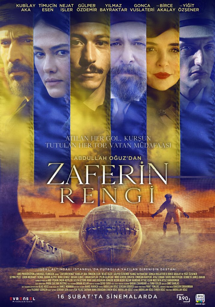 Zaferin Rengi filminin afişi yayınlandı! Hollywood yapımlarındaki imza filme taşındı!