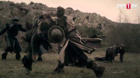 Ertuğrul ve Alplerin Dövüş Sahnesi