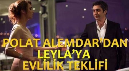 Polat Leyla'ya Evlilik Teklifi Yapıyor