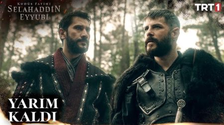 Kudüs Fatihi Selahaddin Eyyubi 24. Bölüm - Selahaddin ve Bernard'ın Düellosu Yarım Kaldı