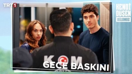 Kendi Düşen Ağlamaz 19. Bölüm - Serkan ve Alize'ye gece baskını