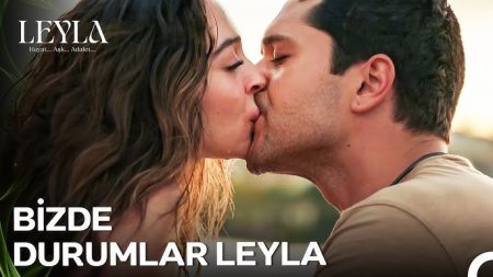 Leyla: Hayat...Aşk...Adalet 4. Bölüm (SON SAHNE) - Civan ile Leyla'nın İlk Öpüşmesi