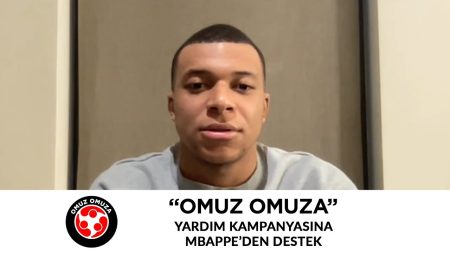Omuz Omuza Kampanyasına Mbappe'den Destek