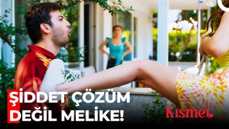Kısmet 6. Bölüm (SON SAHNE) - Melike'den Taner'e Uçan Tekme