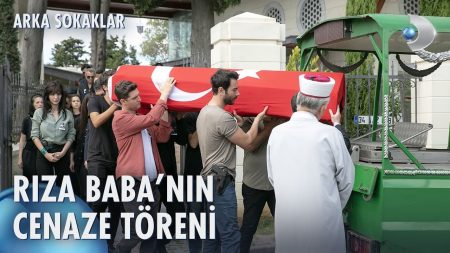 Arka Sokaklar 640. Bölüm | Rıza Baba'nın cenazesi kaldırıldı