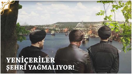 Yeniçeri şehri yağmalıyor!