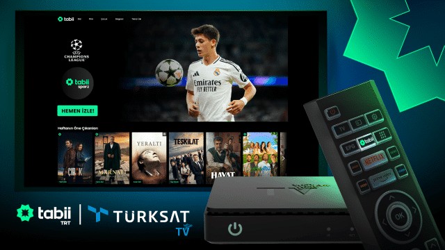 tabii ve Türksat iş birliğine başladı!