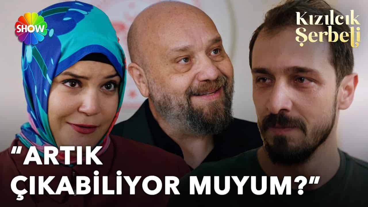 Kızılcık Şerbeti 107. Bölüm | Mustafa hastaneden ayrılırken duygulandı!