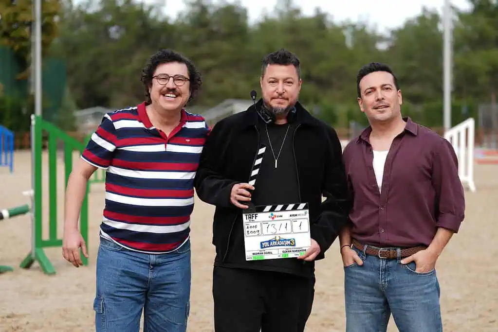 İbrahim Büyükak ve Oğuzhan Koç, ‘Yol Arkadaşım’ serisinin üçüncü filmi için sete çıktı!