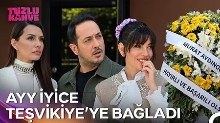 Tuzlu Kahve 7. Bölüm – Aybüke’nin İlk İş Gününde Çelenkli Sürpriz!